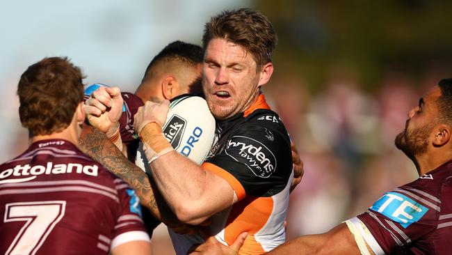 Chris Lawrence will miss the start of the season after breaking his jaw at training.