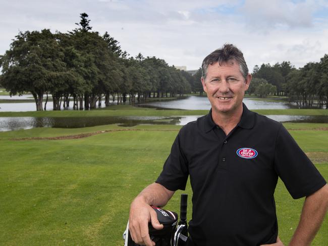 Mona Vale Golf Club's pro Gerard Kelly is hoping golfers will be back on the course on Wednesday. Picture: Julian Andrews.
