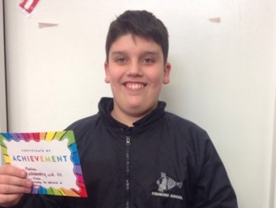 Children like Matteo Gravagna who took part in the trial were more comfortable at school and with socialising. Picture: Supplied.