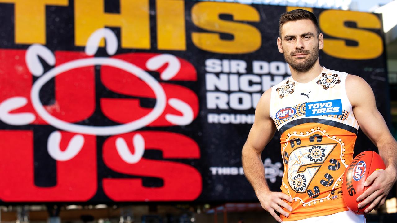 Giants co-captain Stephen Coniglio is a big fan of Whitton’s design. Picture: Mark Kolbe/Getty Images