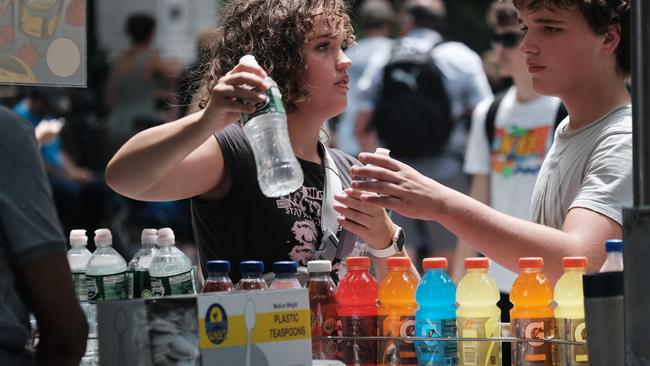 We can get fluid from other liquids, not just water. Picture: Getty Images via AFP.