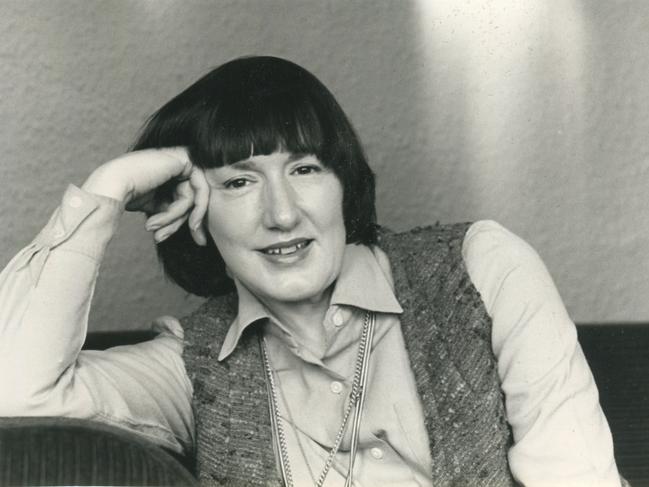 Beatrice Faust photographed in London ,1979. Picture: Ben Lewin