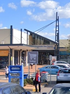 Salamander Bay Shopping Centre. A Sydney case of COVID-19 visited there on July 15. Google street view.