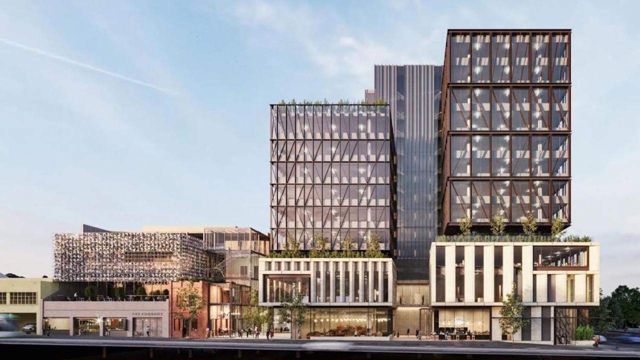 An artist’s impression of the original Clifton Hill project.