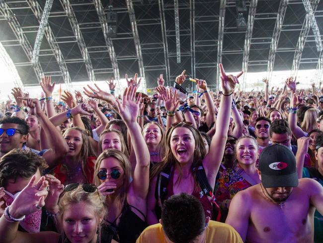 Coachella is North America’s largest music festival. Picture: AFP