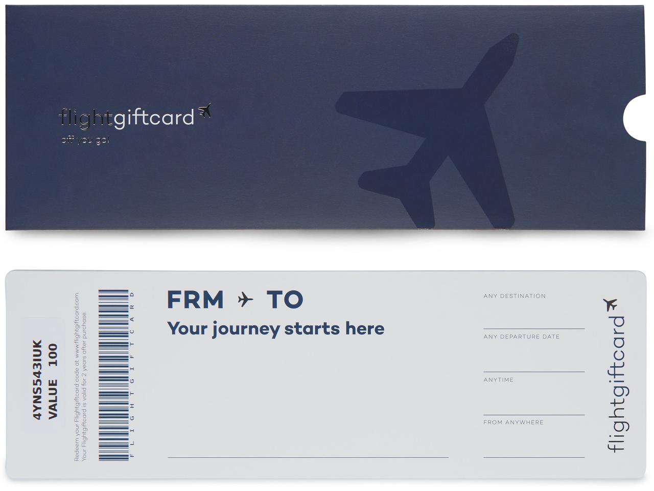 Flight Ticket Gift United Airlines And Travelling