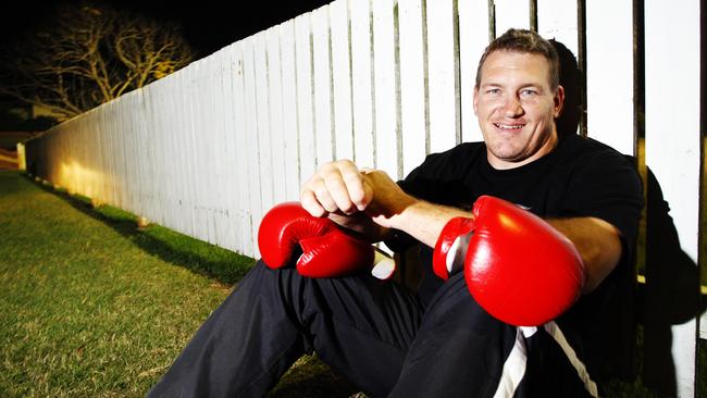 Fowler was a talented rugby leagyue player and boxer. Picture: David Nielsen