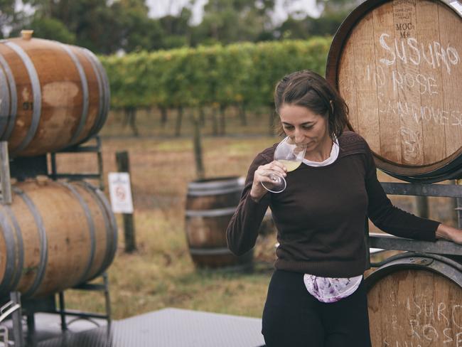 Wine maker Nikki Palun from Octtava and Susuro Wines. PICTURE: Supplied.