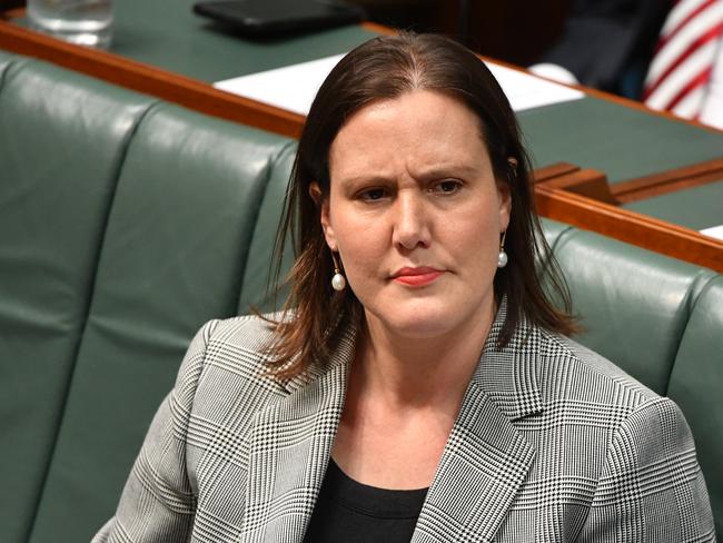 Minister for Jobs Kelly O'Dwyer says a move to scrap the ABCC is playing in to the hands of the CFMMEU. Picture: AAP/Mick Tsikas