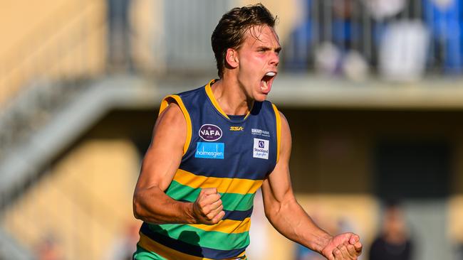 SKOB sit second on the Premier Men’s ladder heading in the final round. Picture: Dennis Timm/VAFA