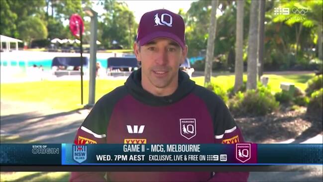 'I love his eyes' Billy Slater's hilarious answer (Nine)