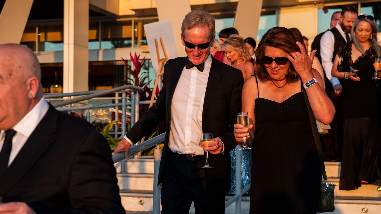 Attendees arrive at the 2024 Darwin Turf Club Gala Ball. Picture: Pema Tamang Pakhrin