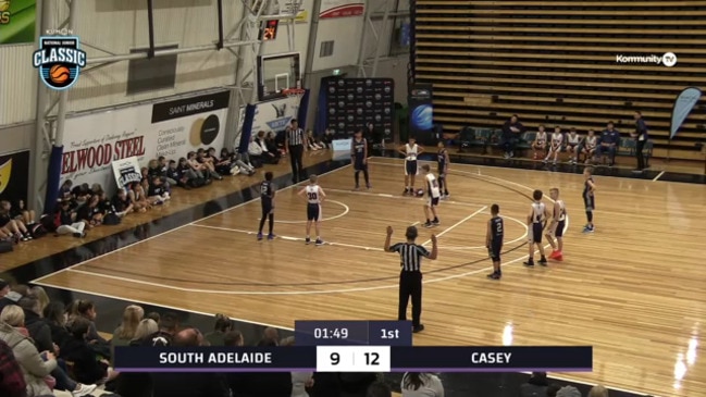 Replay: National Junior Classic - South Adelaide v Casey (U12 Boys)