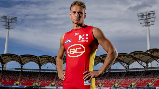 Tough on-baller Will Brodie needs more opportunity at Gold Coast. Picture: Jerad Williams