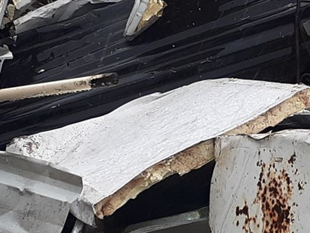 Asbestos has been dumped illegally at Nikenbah transfer station, forcing the council to fork out thousands of dollars from taxpayers to safely remove the material. Picture: Fraser Coast Council