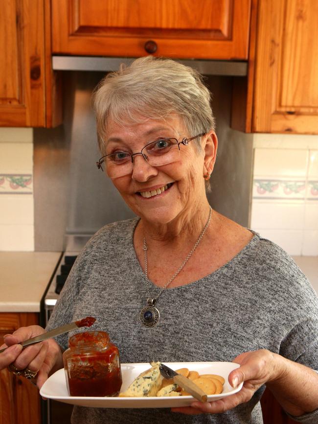 Kerrie Anne Smith with her versatile chilli jam.