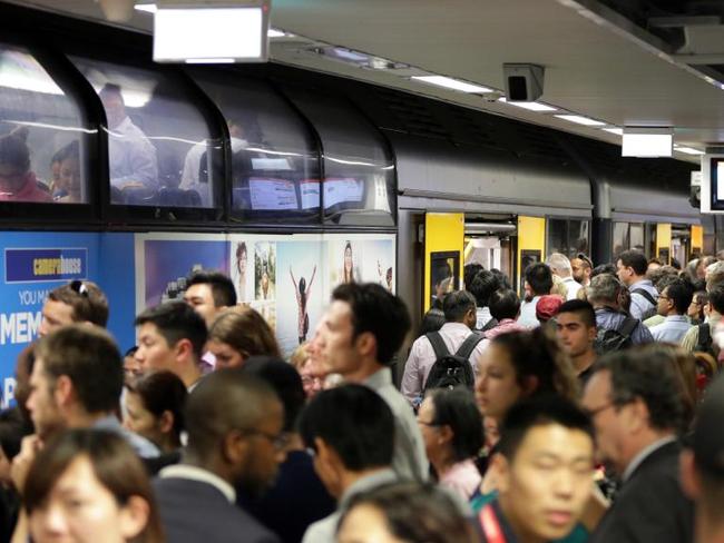 SYDNEY commuters are being forced to endure hellish conditions on ancient trains where temperatures can soar past 50C.