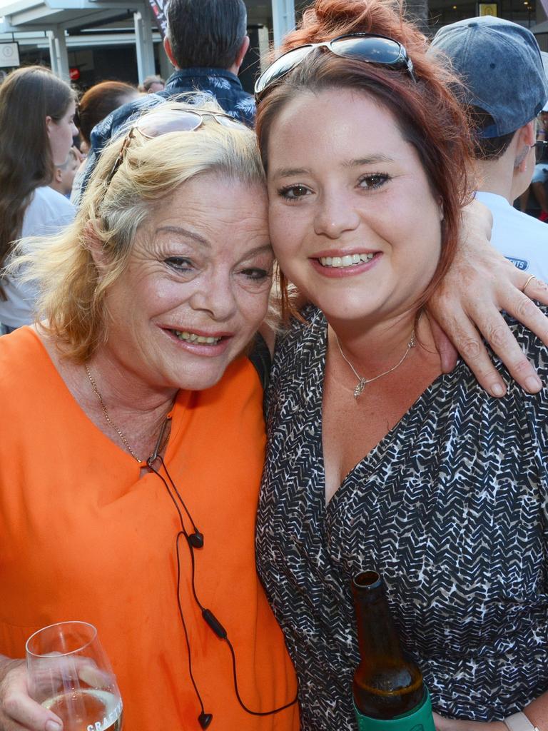 Marie and Taylor Jones at opening of Harbour Eats at Harbour Town, Labrador. Picture: Regina King.