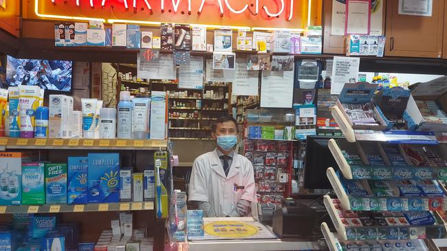 Francis Tran is the owner of Bland Centre Pharmacy in Sydney's CBD. Picture by NCA NewsWire/Anton Nilsson