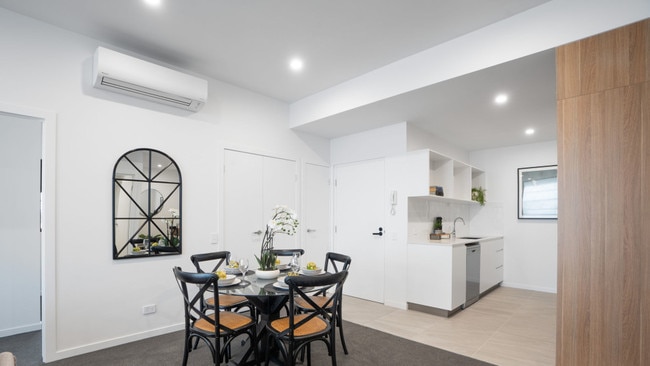 Inside the Lato Baia Wynnum development.