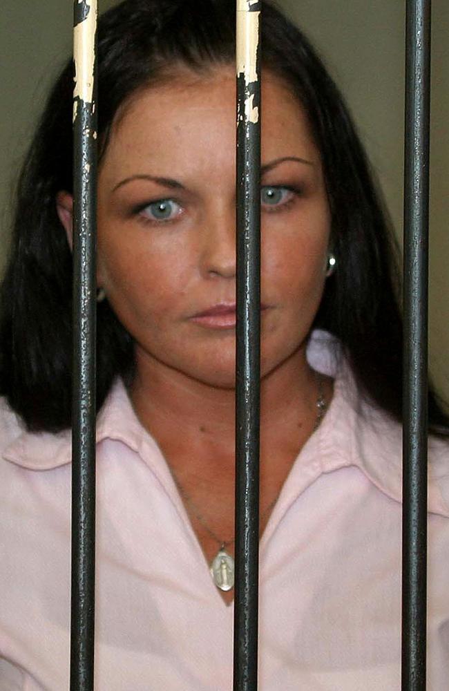 Schapelle Corby waits for the start of her trial at a court in Denpasar, Bali, Indonesia, in 2005. Picture: AP