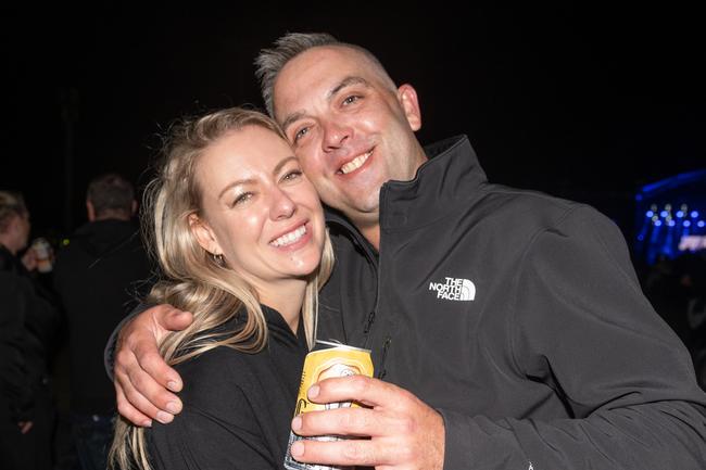 Marie Dewet and Bronson Matchett at Legends on the Lawn at Harrup Park Country Club.Picture: Michaela Harlow