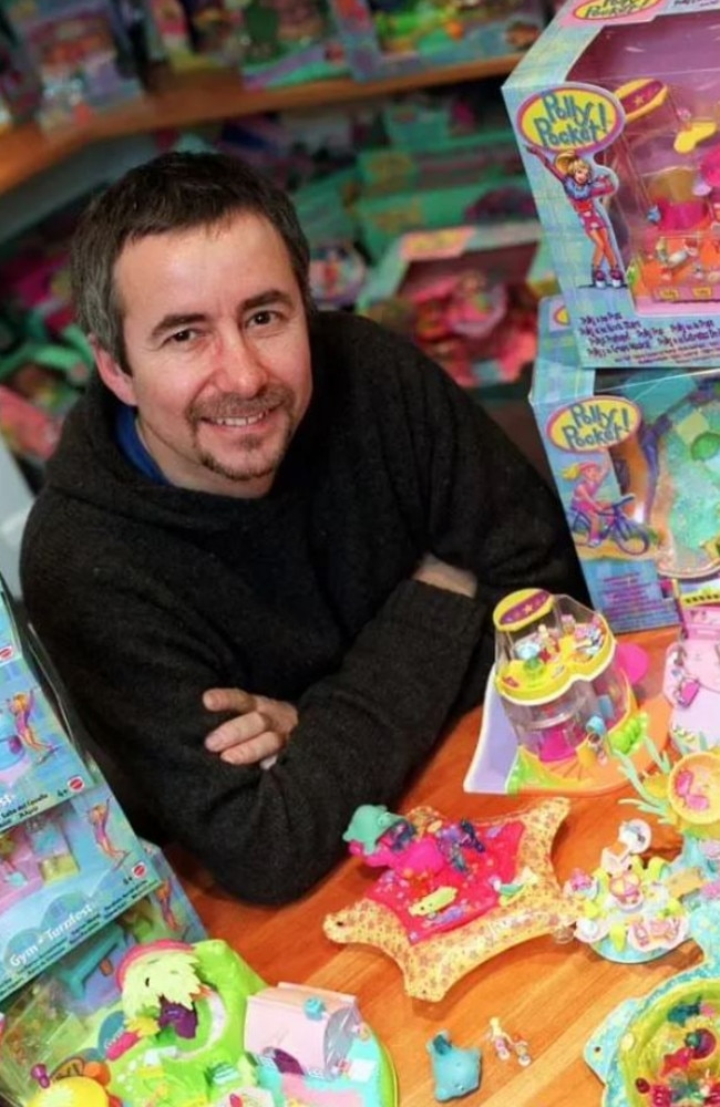 ‘Polly Pocket’ creator Chris Wiggs has tragically died age 74 after a secret battle with cancer. Picture: Supplied