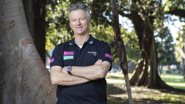 Steve Waugh is preparing to embark on The Captain's Ride to raise money for children with rare diseases. Picture: Hollie Adams