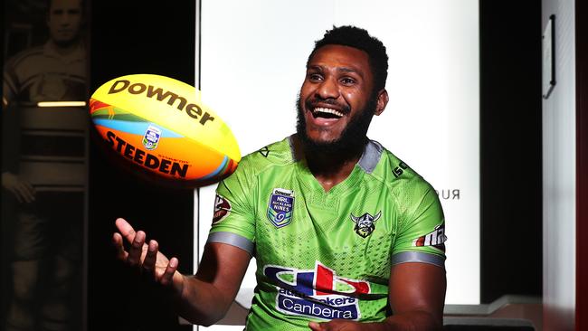 Canberra Raiders’ former player Kato Ottio.