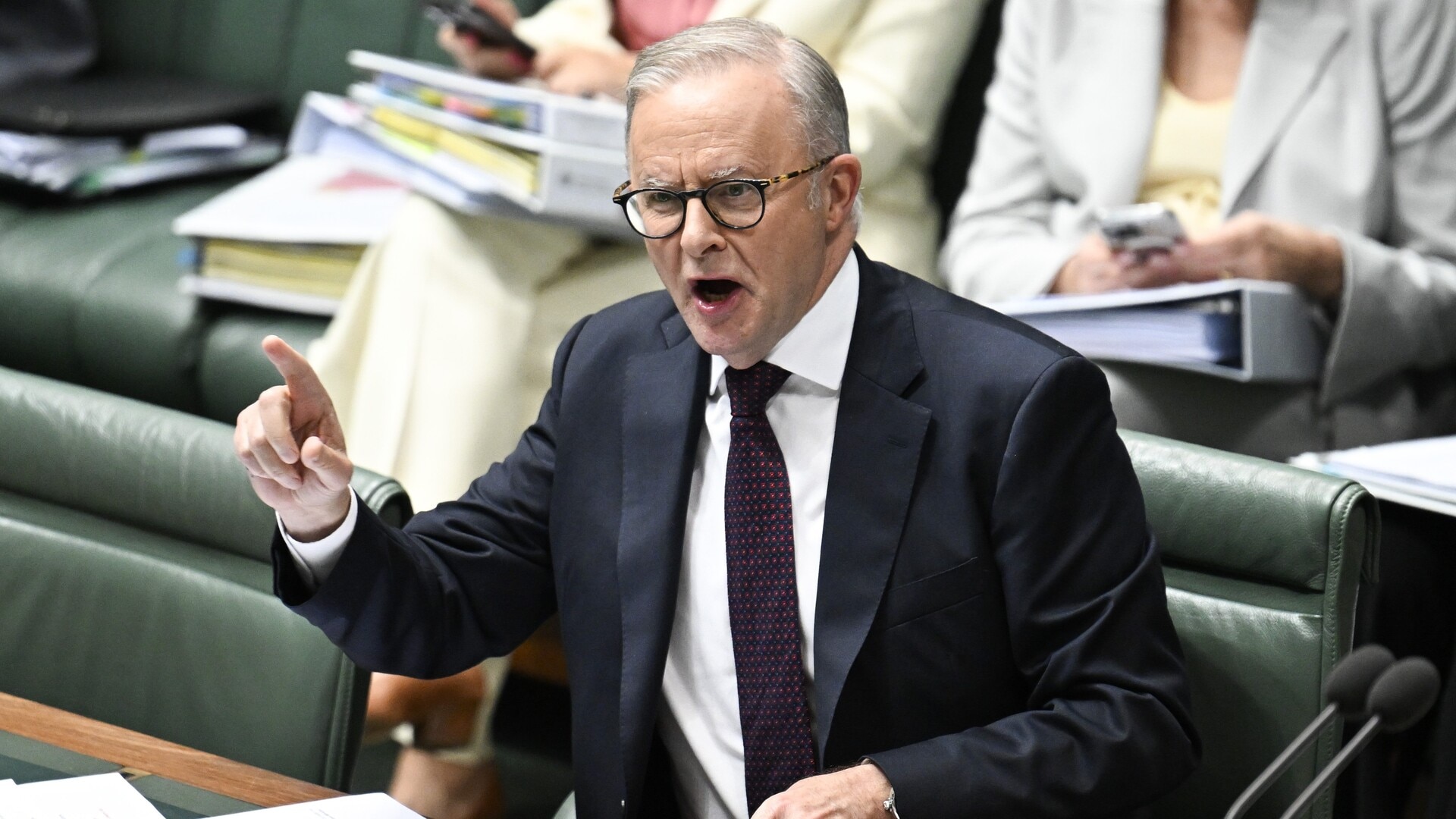 Anthony Albanese slams previous government’s handling of environmental issues