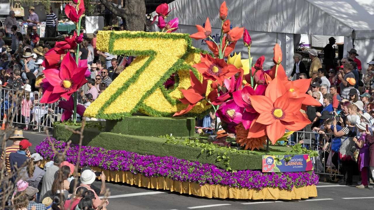 Toowoomba Regional Council float. 2019 Grand Central Floral Parade. Saturday, 21st Sep, 2019.