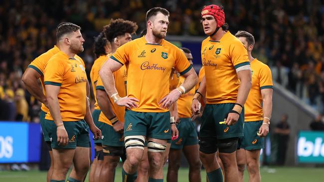 The Wallabies failed to back up their win against South Africa in Adelaide. Picture: Cameron Spencer/Getty Images