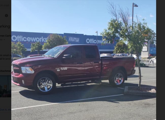 Bad parking at Rothwell Village. Picture: Facebook