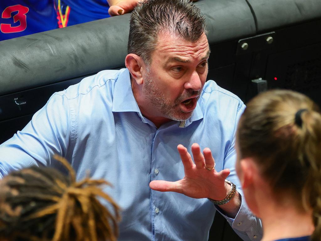 Mitchell replaces Scott Ninnis as head coach. Picture: Sarah Reed/Getty Images