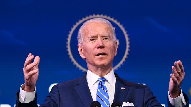 US President-elect Joe Biden. Photo by JIM WATSON / AFP