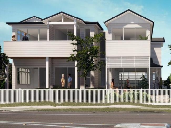 Artist’s impression of a boarding house approved at 48 McLachlan Ave.