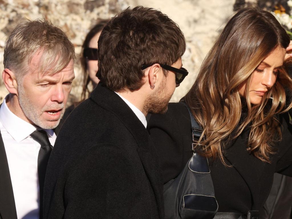 Niall Horan was among the mourners. Picture: Dan Kitwood/Getty Images