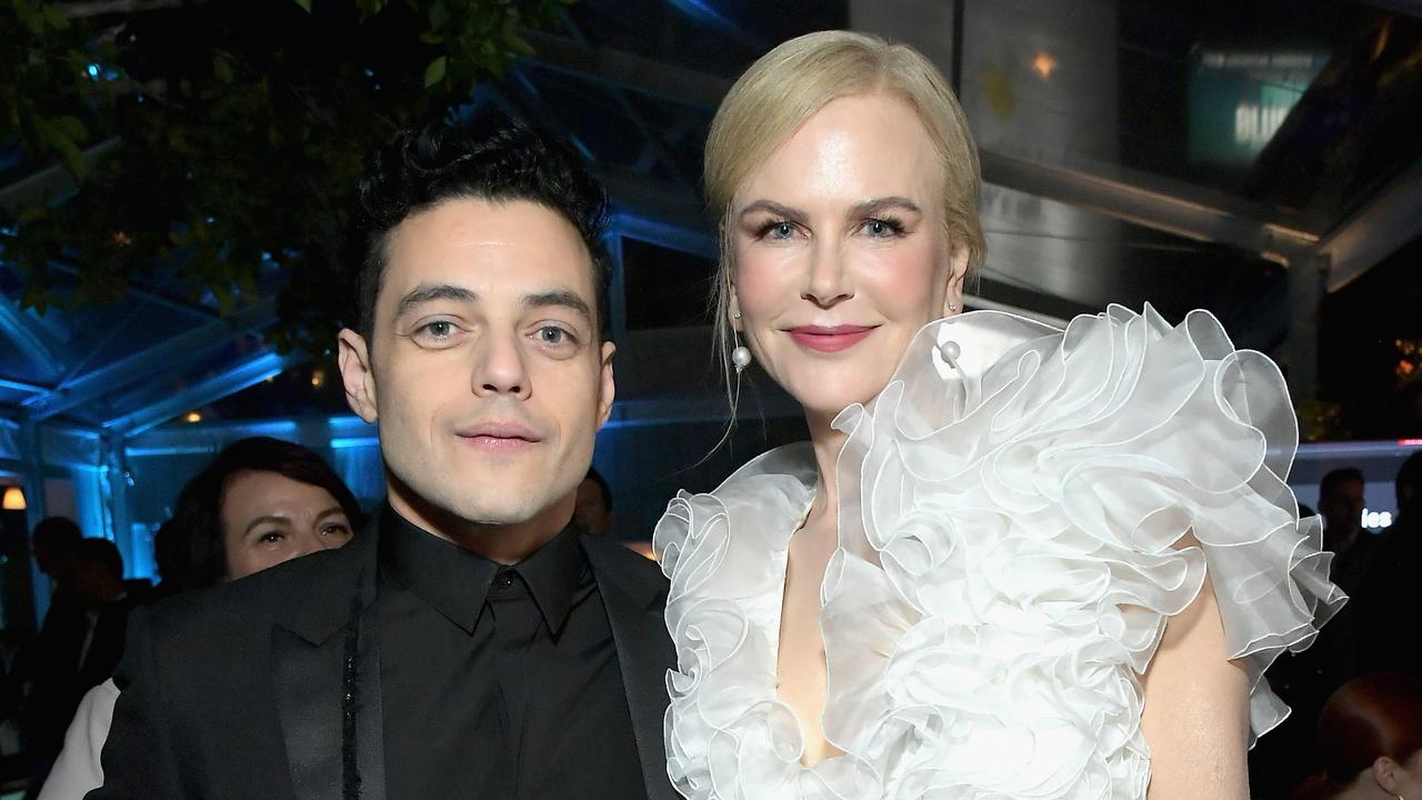 Malek and Kidman on January 4. See? Friends. Picture: Charley Gallay/Getty Images