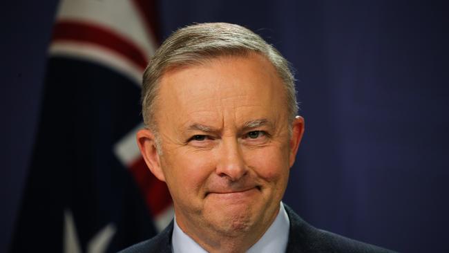 Anthony Albanese sought to capitalise on the fracas on Tuesday. Picture: Gaye Gerard / NCA Newswire