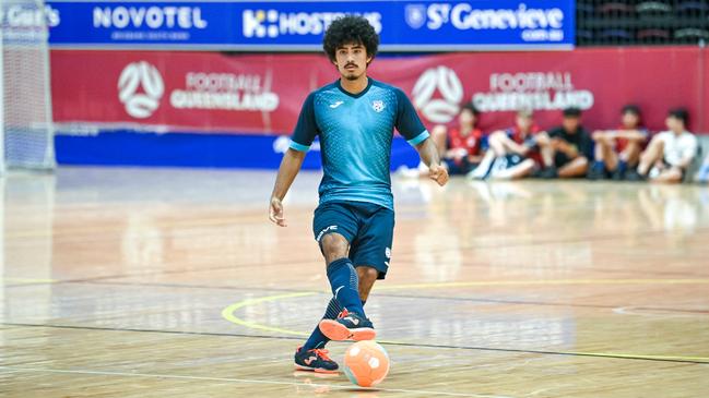 Sunshine Coast Wave futsal player Dyce Robertson. Photos taken by Nikki Grigg Photography/Wave Photos