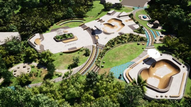 Byron Shire Council has released its final concept plans for the $2.6 million Byron Bay skatepark, to be constructed in the Sandhills Estate.