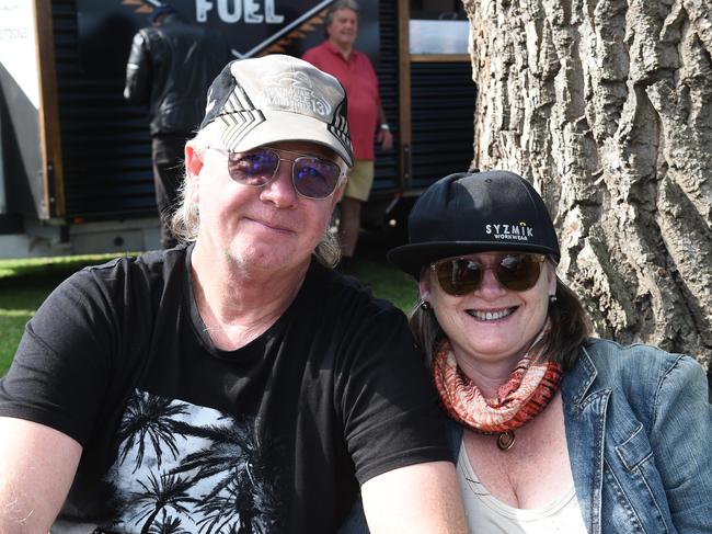 Tinamba Food and Wine Festival — Kevin Collis and Liz Collis. Picture: David Smith