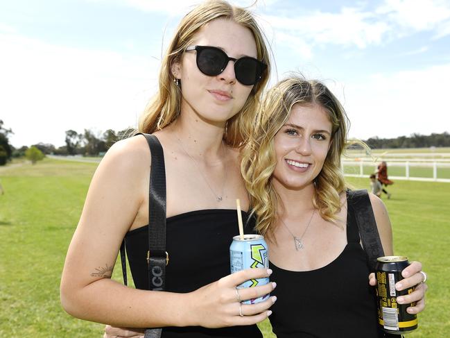 Sophie and Mikayla at the 2024 Seymour Cup. Picture: Andrew Batsch