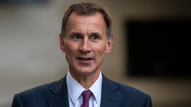 The current Chancellor of the Exchequer, Jeremy Hunt. Picture: Getty Images