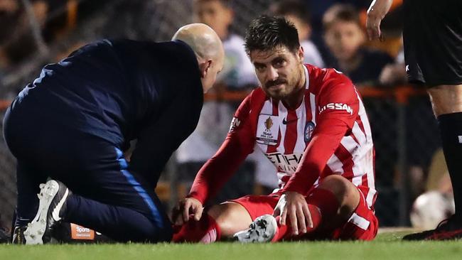 Fornaroli first task is getting back to fitness. (Matt King/Getty Images)