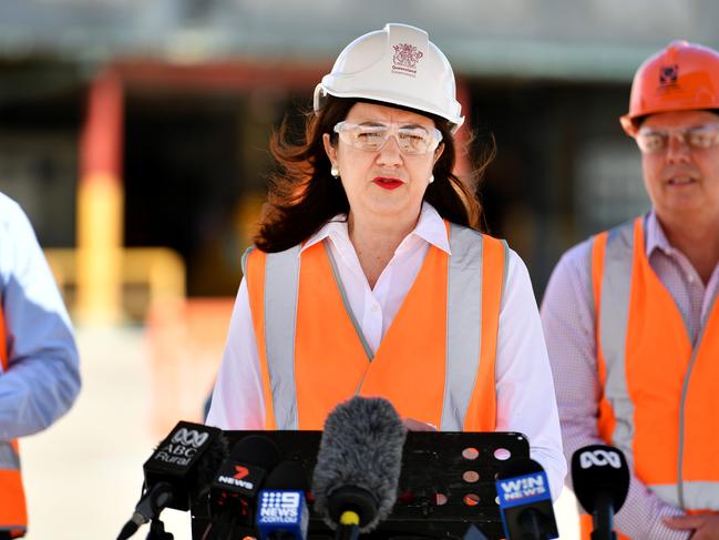 The battle lines shifted last weekend when the Anna Palaszczuk government in Queensland doubled its first home grant to $30,000. Picture: Alix Sweeney