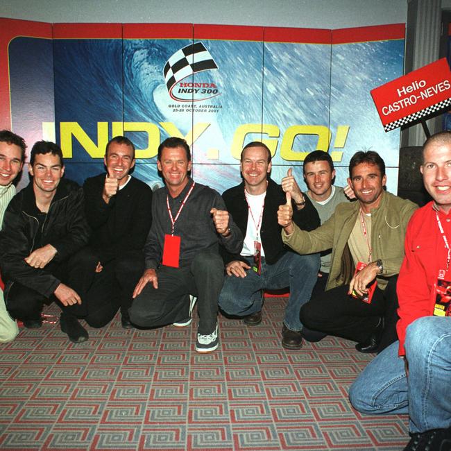Paul Weel, Craig Lowndes, Marcos Ambrose, Tony Longhurst, Mark Larkham, Tim Leahey, Paul Radisich and Paul Morris.