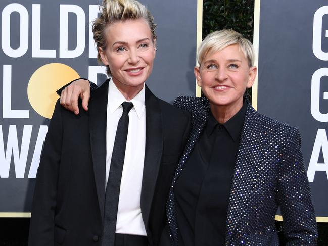 Ellen wants to take time away from the spotlight to be with Portia. Picture: Valerie Macon/AFP