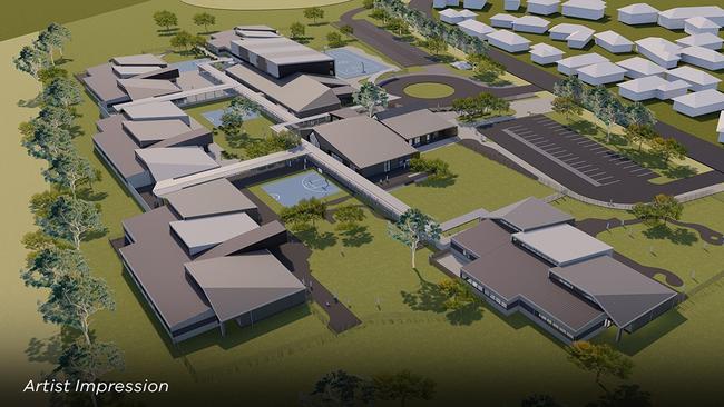 Endeavour Hills Specialist School artist impression of the expansive site