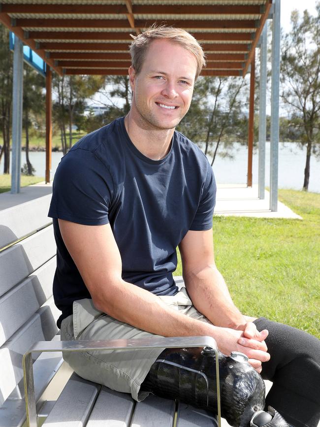 McGrath was recognised as Sportsman of the Year at the 2017 World Paddle Awards. Picture: Richard Gosling